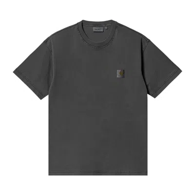Pre-owned Carhartt Wip Short-sleeve Nelson T-shirt 'black' | Men's Size S