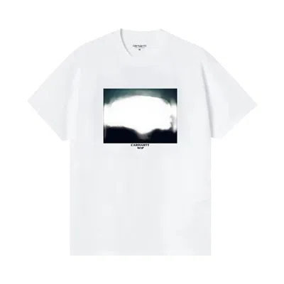 Pre-owned Carhartt Wip Short-sleeve Warm Views T-shirt 'white' | Men's Size M