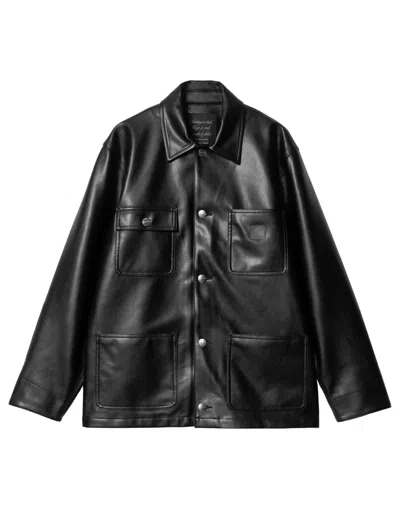 Carhartt Wip Shoulder Caps. In Black