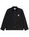 Carhartt Work In Progress Flint Corduroy Button-up Shirt In Black