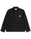 Carhartt Work In Progress Flint Corduroy Button-up Shirt In Black