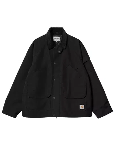 Carhartt Wip Shoulder Caps. In Black
