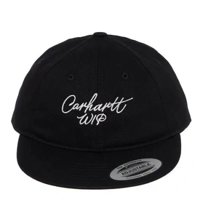 Carhartt Wip Signature Cap In Black