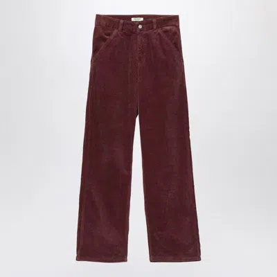 Carhartt Wip Simple Pant In Rondo Colour In Red