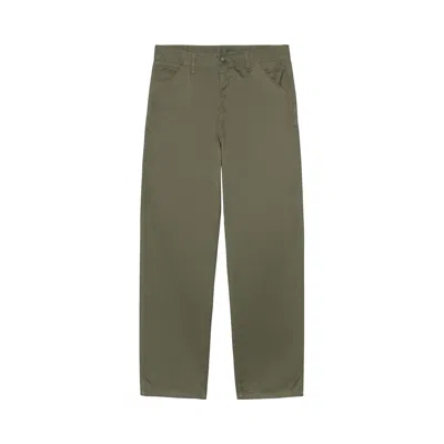 Pre-owned Carhartt Wip Simple Pant 'leaf (rinsed)' | Green | Men's Size 30