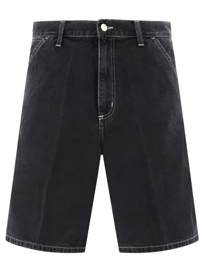 Carhartt Wip "simple" Shorts In Black