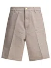 Carhartt Walter Single Knee Shorts Beige In Neutral