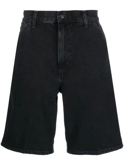 Carhartt Wip Single Knee Denim Jeans In Black