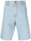 Carhartt Single Knee Short Blue In Clear Blue