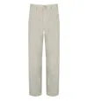 Carhartt Wip Single Knee Fleur De Sel Pants In White