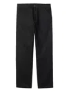 Carhartt Wip Single Knee Pant Clothing In Black