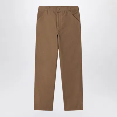 CARHARTT CARHARTT WIP  SINGLE KNEE PANT HAMILTON IN ORGANIC COTTON
