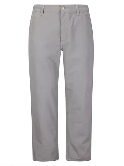 Carhartt Belt-loop Casual Pants In Grey