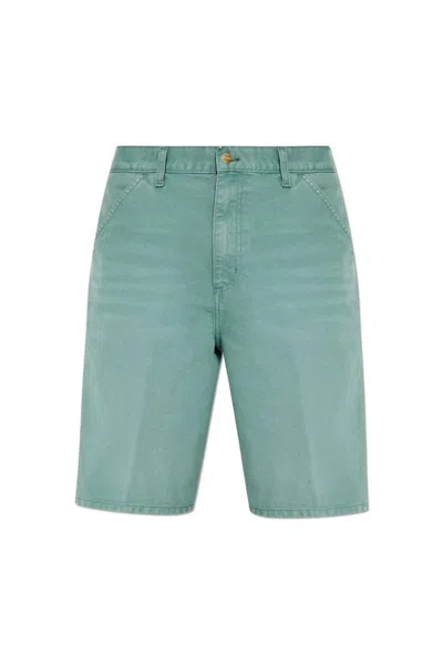Carhartt Denim Shorts In Green