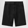 Carhartt Mens Black Landon Five-pockets Denim Shorts