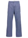 Carhartt Belt-loop Casual Pants In Blue
