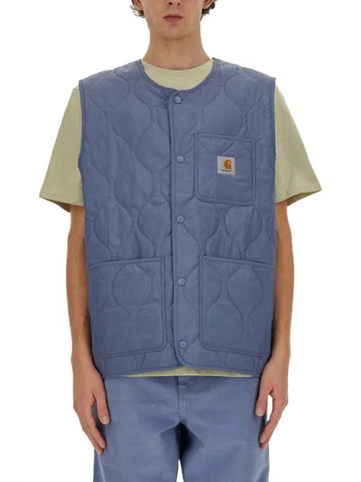 Carhartt Wip Skyton Vest In Blue