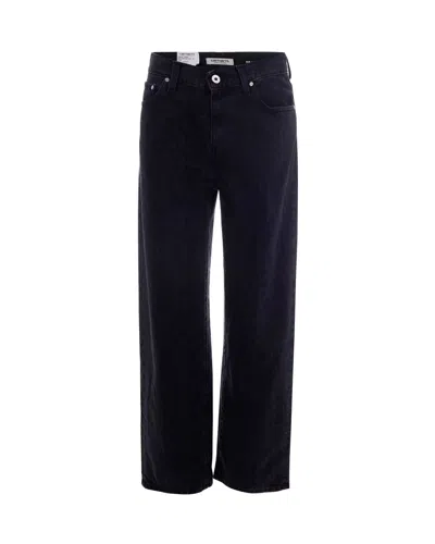 Carhartt Wip Smith Denim Snake Camo Trousers - Mini Fit In Snake Camo, Black