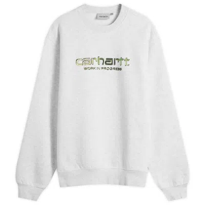 Carhartt Wip Solar Chrome Sweat In White