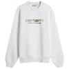 Carhartt Wip Solar Chrome Sweat In Gray