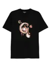 Carhartt Wip S/s Solar Chrome C-logo T-shirt In Black