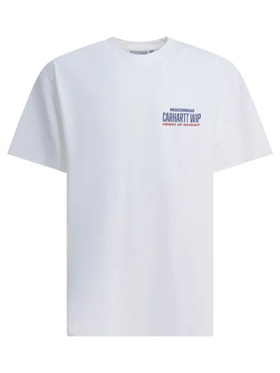 Carhartt Wip "s/s Arcan" T-shirt In White
