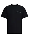 Carhartt Archive Script Printed T-shirt In Black