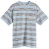 Carhartt Blue Dodson Pocket T-shirt