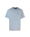 Carhartt Misty Sky Blue Cotton Duster Script T-shirt