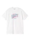 Carhartt Wip "ss Hot Script" T-shirt In White