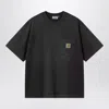 Carhartt S/s Hudson Pocket T-shirt In Black