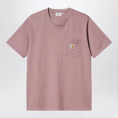 CARHARTT CARHARTT WIP S/S HUDSON POCKET T-SHIRT IN DAPHNE COLOUR