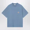 Carhartt Mens Sorrent Hudson Crewneck Cotton-jersey T-shirt In Blue
