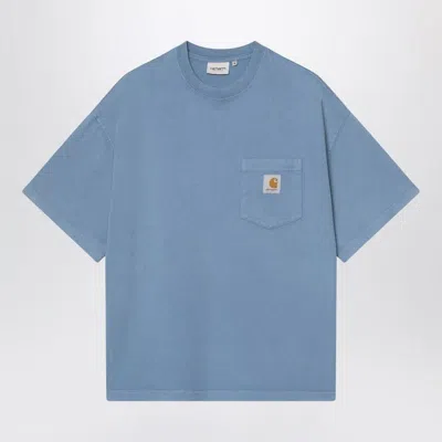 CARHARTT CARHARTT WIP  S/S HUDSON POCKET T-SHIRT IN SORRENT COLOR