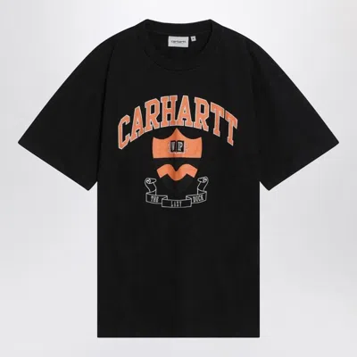 CARHARTT CARHARTT WIP  S/S LAZY DUCK ACADEMY T-SHIRT BLACK