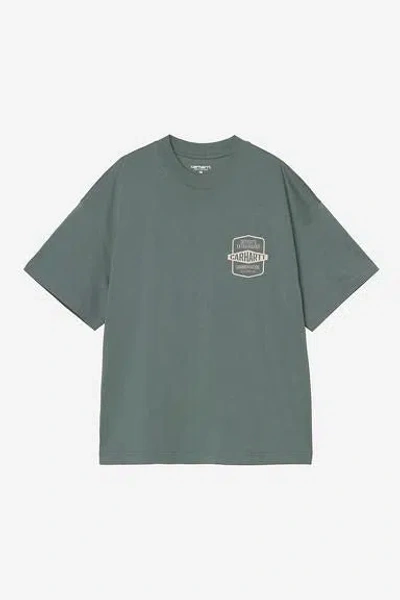 Carhartt Wip Ss Networks Tshirt In Green