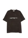 Carhartt Painter Logo-print T-shirt In Brown
