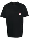 Carhartt Vintage  Pocket T Shirt Top In Washed Black, Men's At Urban Outfitters