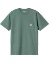 Carhartt Wip Ss Pocket Tshirt In Green