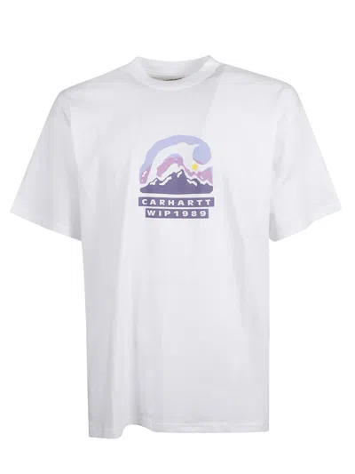 Carhartt Wip S/s Rising Helix T-shirt In White