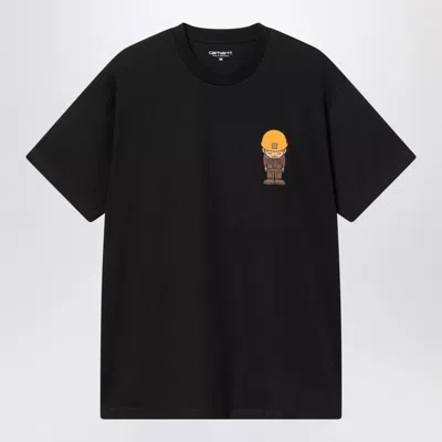 Carhartt Sumimasen Printed T-shirt In Black