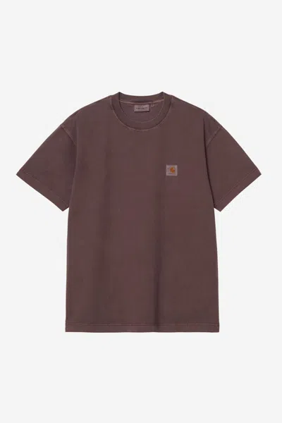 Carhartt Wip S/s Vista T Shirt In Brown