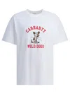 Carhartt Wip "s/s Wild Dog" T-shirt In White