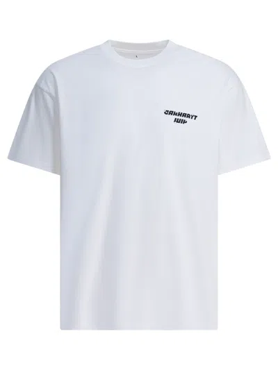 Carhartt Wip "s/s Wiptopia" T-shirt In White