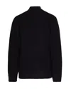 Carhartt Detroit Half Zip Acrylic Blend Sweater In Black