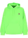 Carhartt Green Hooded Industry Hoodie In Green