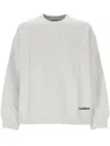Carhartt Gray Label Script Sweatshirt In Ash Heather