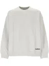 Carhartt Gray Label Script Sweatshirt In Ash Heather