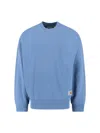 Carhartt Hudson Crew Neck Sweatshirt In Blue