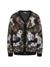 Carhartt Cardigan Merton Wild Dog Jacquard In Multi